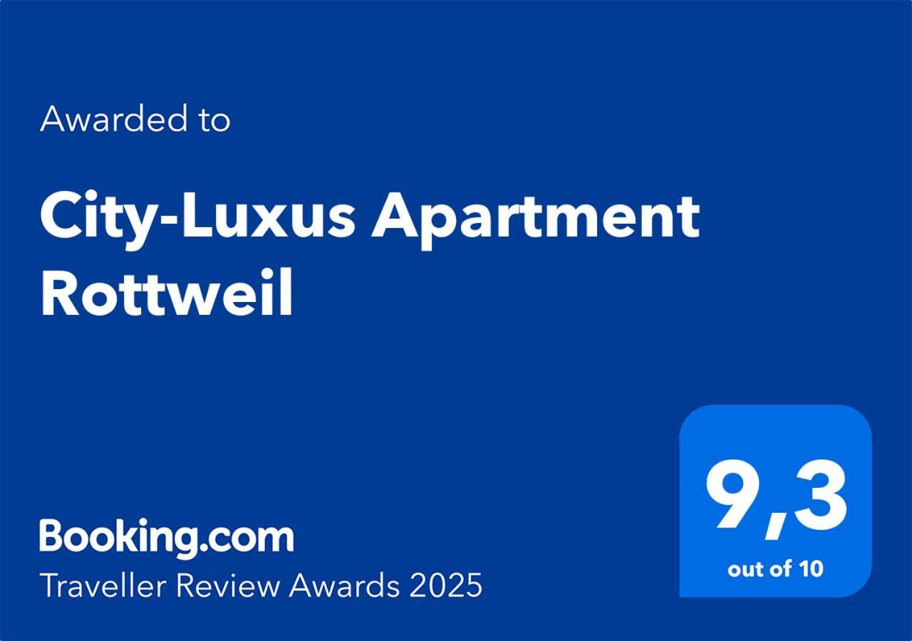 City-Luxus Apartment Rottweil Exteriér fotografie